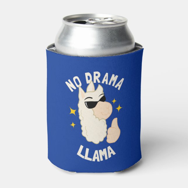 Porta-lata Sem Drama Llama (Can Front)