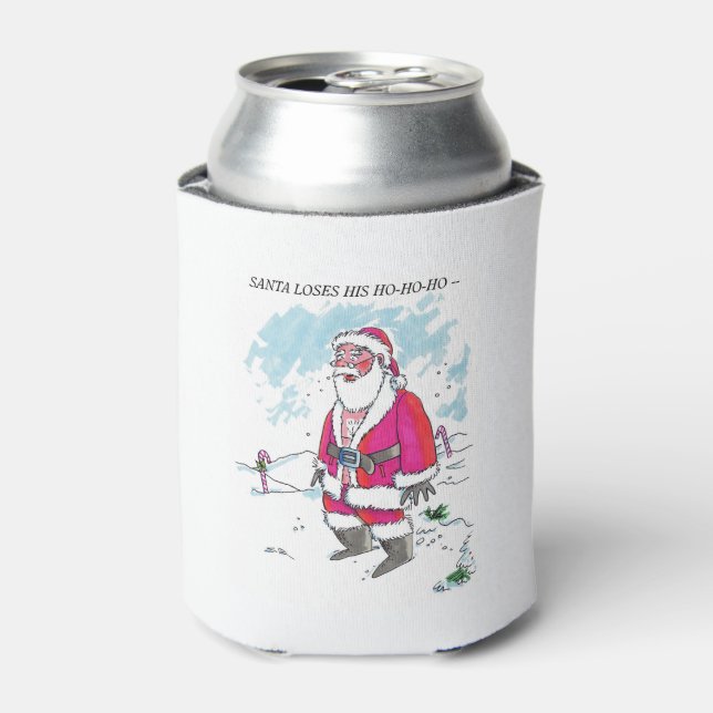 Porta-lata Sem Ho Ho Ho pode resfriar (Can Front)