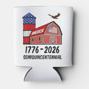 Porta-lata Semiquinentenário dos EUA 250º Aniversário 1776-20
