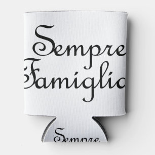 Porta-lata Sempre Famiglia - Italiano - Família Sempre