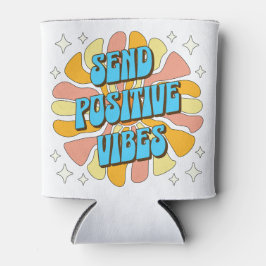 Porta-lata Send Positive Vibes