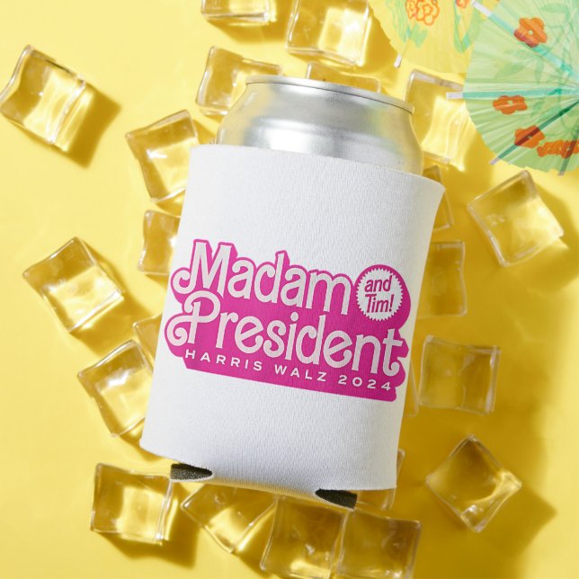Porta-lata Senhora Presidente | Harris Walz (Verão in situ)