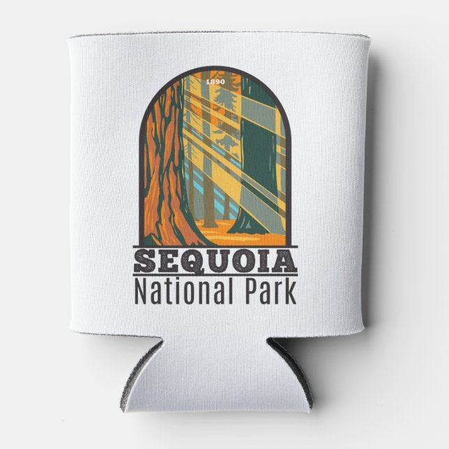 Porta-lata Sequoia National Park Giant Sequoia Trees (Frente)