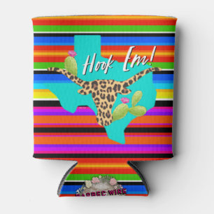 Porta-lata Serape Hook Em Can Cooler