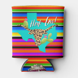 Porta-lata Serape Hook Em Can Cooler