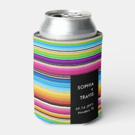Porta-lata Serape Springtime Stripes | Casamento