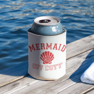 Porta-lata Sereia de Descarga Vintage