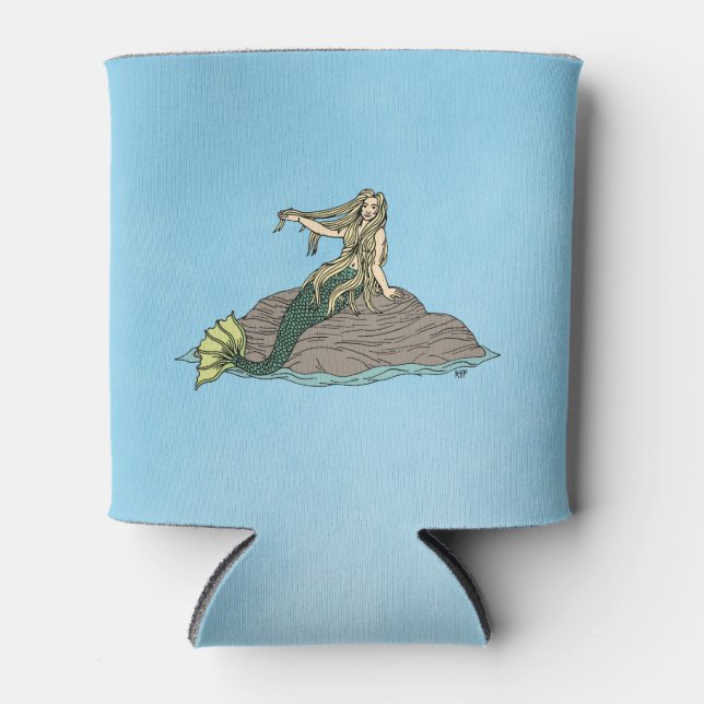 Porta-lata Sereia em Rocks (Frente)