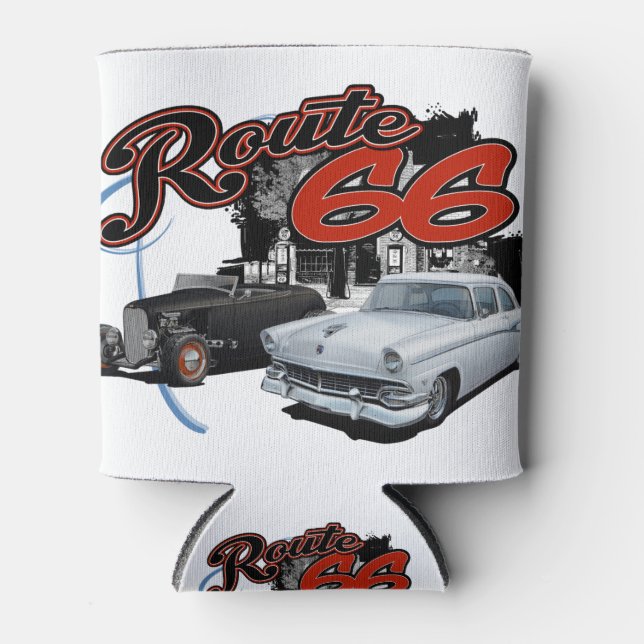 Porta-lata Serviço de Rota 66 (Frente)