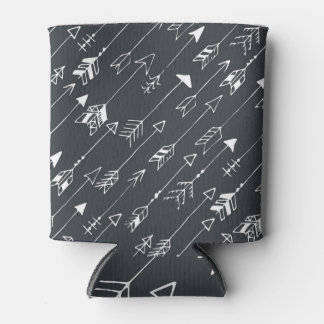 Porta-lata Setas na Escuridão: padrão desenhado à mão