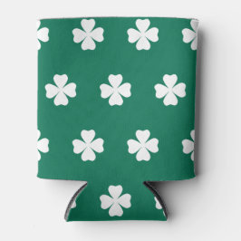 Porta-lata Shamrock Impressão Patterno, Men Women Kids, Irlan
