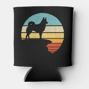 Porta-lata Sheepdog Islandês Retro Vintage Dog Puppy Propriet