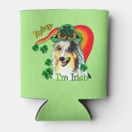 Porta-lata Sheltie Dia de São Patrício