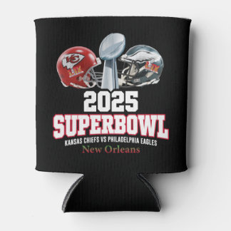 Porta-lata Showdown da Super Bowl 2025
