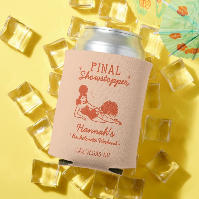 Porta-lata Showstopper Final Bachelorette (Verão in situ)