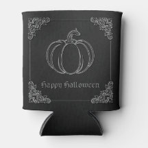 Silver Pumpkin Halloween
