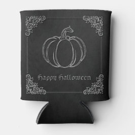 Porta-lata Silver Pumpkin Halloween