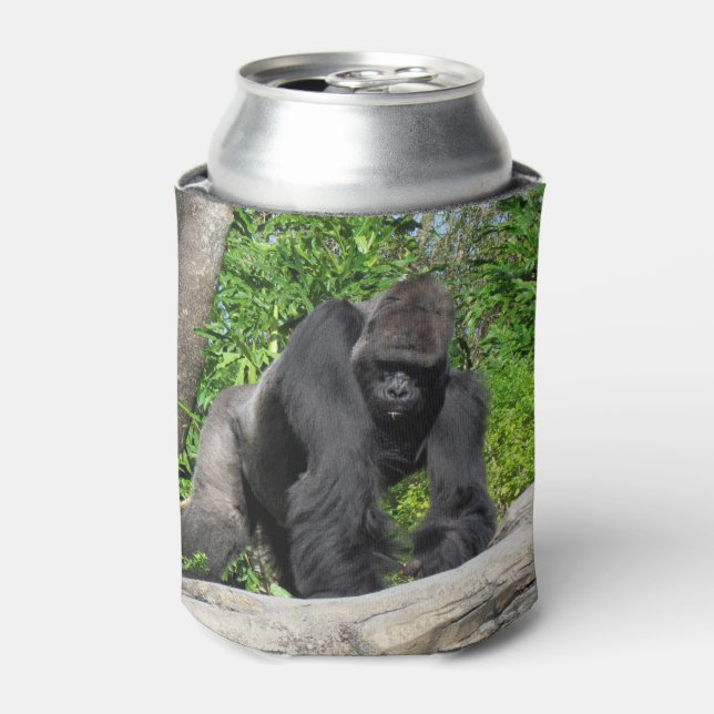 Porta-lata Silverback Gorilla Can Cooler (Can Front)