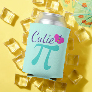 Porta-lata Símbolo Cutie Pi Math Pun