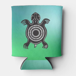 Porta-lata Símbolo de Tartaruga Americana Nativa