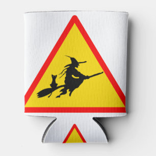 Porta-lata Símbolo de Vassoura no Halloween