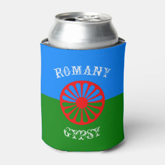 Porta-lata Símbolo oficial de bandeira cigana da Alemanha pod