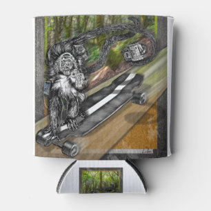 Porta-lata Simian Skate Selfie