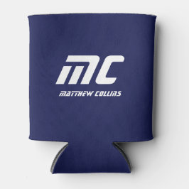 Porta-lata Simples Azul, Moderno, Legal, Namorado