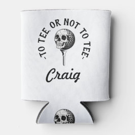 Porta-lata Simples citação de Golfer Engraçado Personalizado