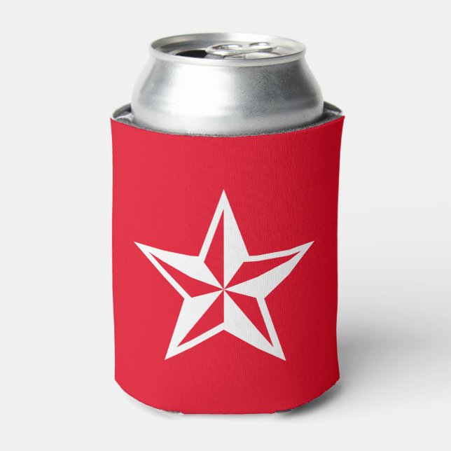 Porta-lata Simples símbolos/ícones - STAR + ideias (Can Front)