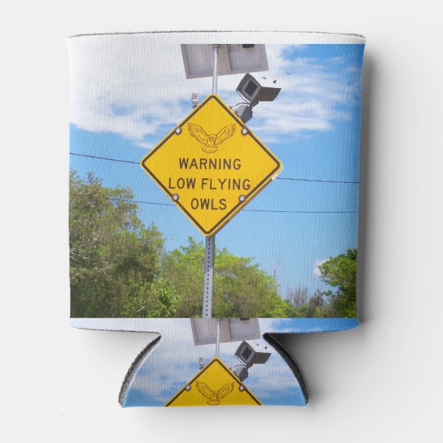 Porta-lata Sinal de Ausência Voadora Baixa (Frente)