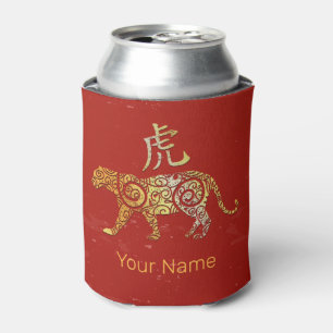 Porta-lata Sinal de constelação do Horoscópio Zodiac Chinês T