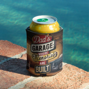 Porta-lata Sinal de pai de Garage Retro Vintage Automotive