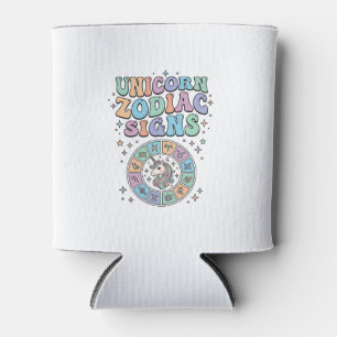 Porta-lata Sinal Zodíaco Unicórnio Desenho Vetorial Kawaii_1