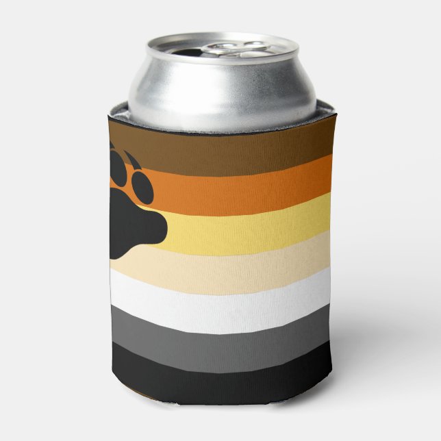 Porta-lata Sinalizador de Orgulho de Urso (Can Front)