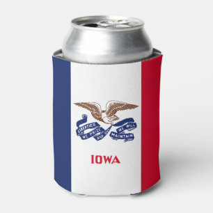 Porta-lata Sinalizador do Estado de Iowa