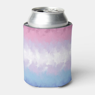 Porta-lata Sinalizador do Orgulho do abstrato Bigender