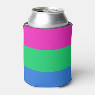 Porta-lata Sinalizador do Orgulho Polisexual