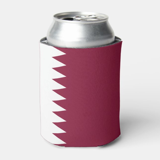 Porta-lata Sinalizador do Qatar (Can Front)