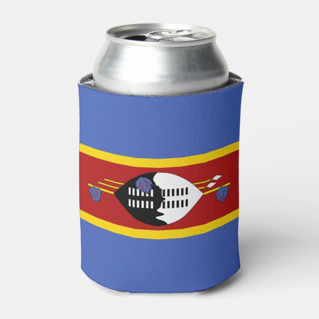 Porta-lata Sinalizador Eswatini (Can Front)
