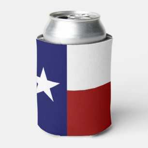 Porta-lata Sinalizador Patriótico Legal do Texas