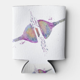 Porta-lata Sinapse de Aquarela.....Arte Médica