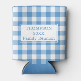 Porta-lata Sindicato da Família do Nome do Buffalo Branco Azu