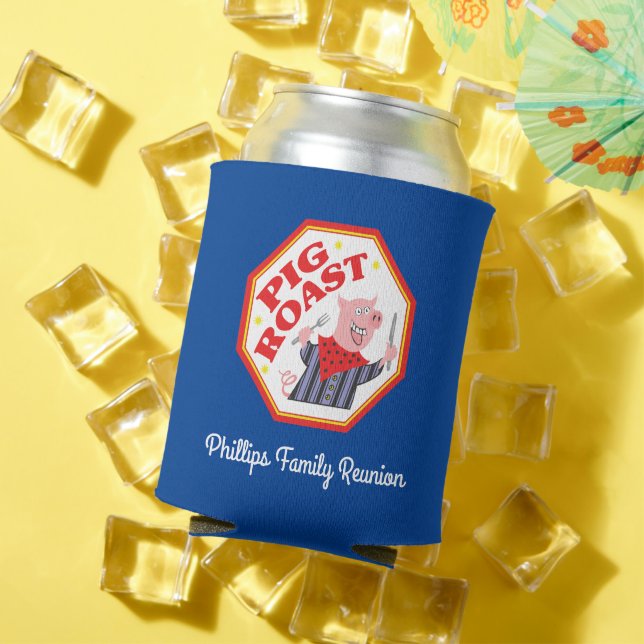 Porta-lata Sindicato da Família Roast Engraçado (Verão in situ)