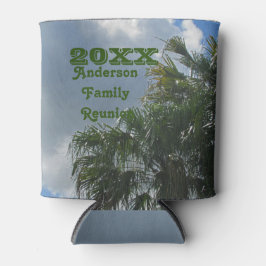 Porta-lata Sindicato da Família Tropical Palm Trees Férias de