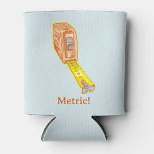 Porta-lata Sistema métrico de medida de fita