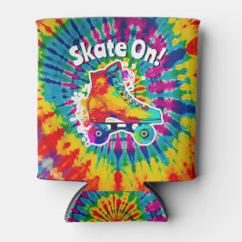 Porta-lata Skate No Roller Rink Tie Dye Hippie