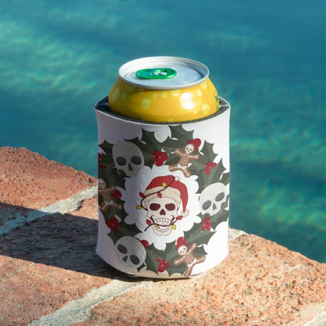 Porta-lata Skeleton Wreath (Piscina in situ)