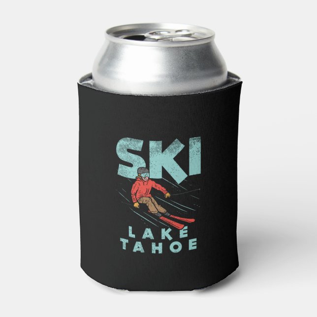 Porta-lata Ski Lake Tahoe (Can Front)