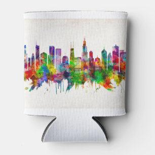 Porta-lata Skyline de Chicago Illinois